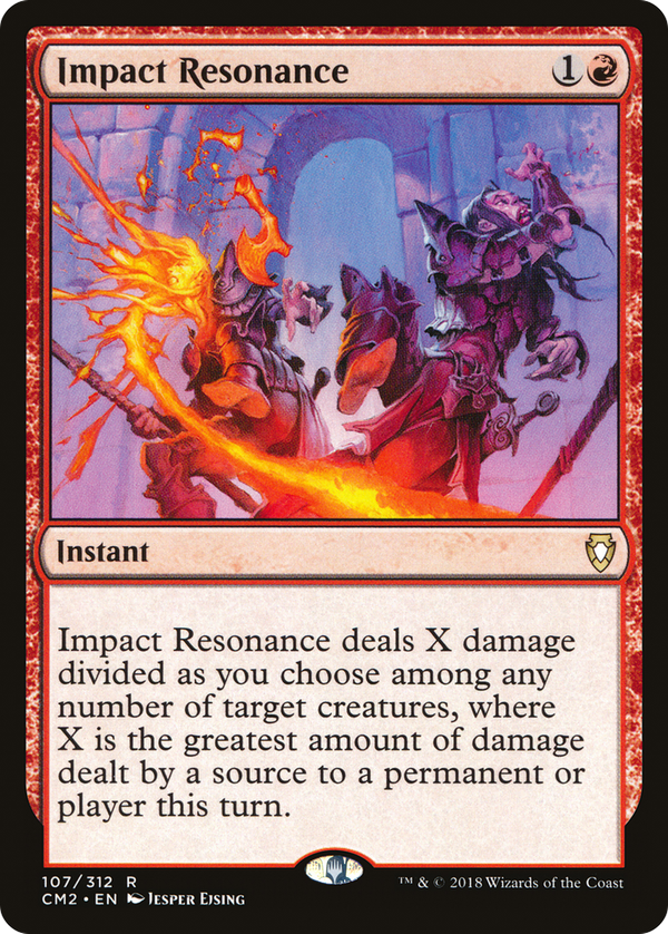 Impact Resonance (cm2)