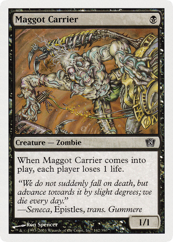 Maggot Carrier (8ed)