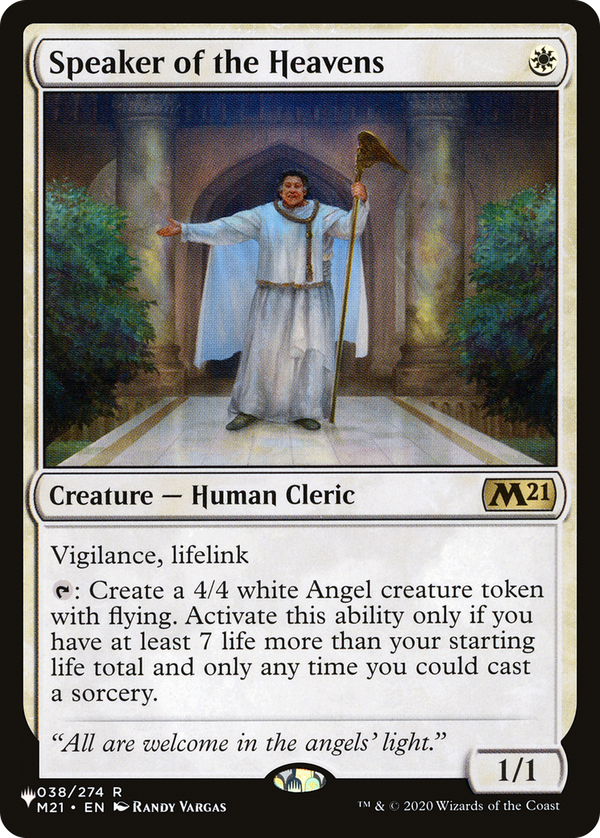 Speaker of the Heavens (plst)