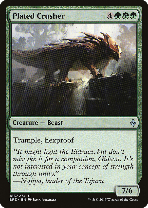 Plated Crusher (bfz)