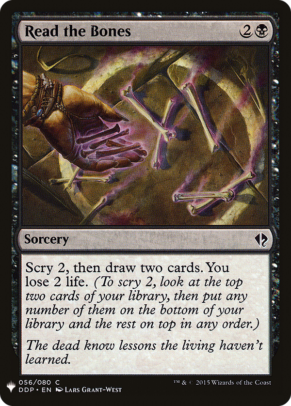 Read the Bones (plst)