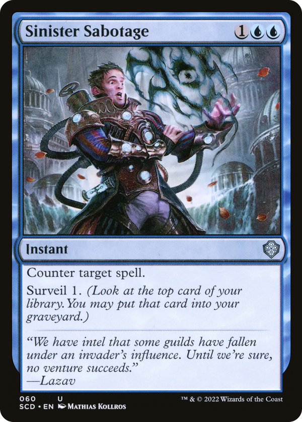 Sinister Sabotage (scd)