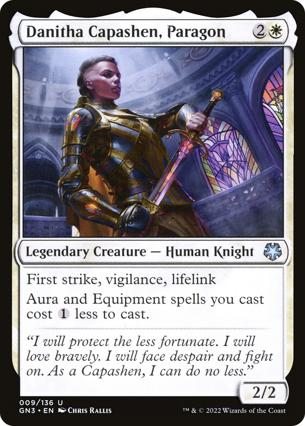 Danitha Capashen, Paragon (gn3)