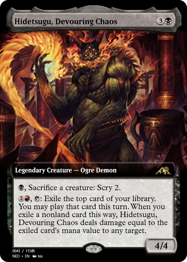 Hidetsugu, Devouring Chaos (prm)