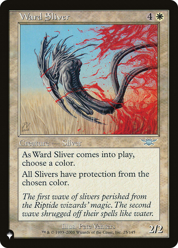 Ward Sliver (plst)