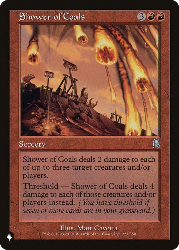 Shower of Coals (plst)