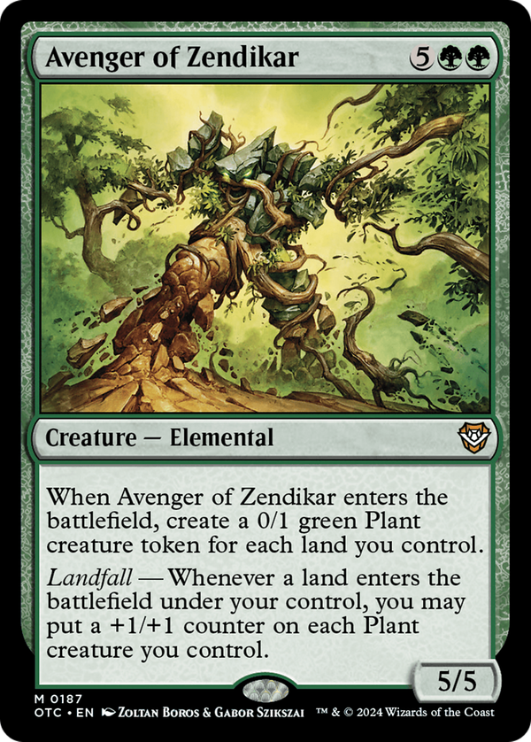 Avenger of Zendikar (otc)