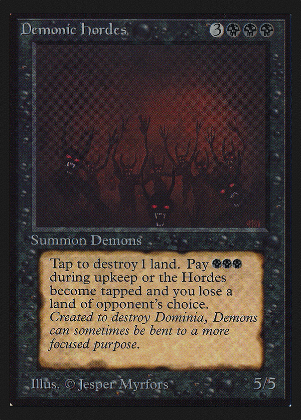 Demonic Hordes (ced)