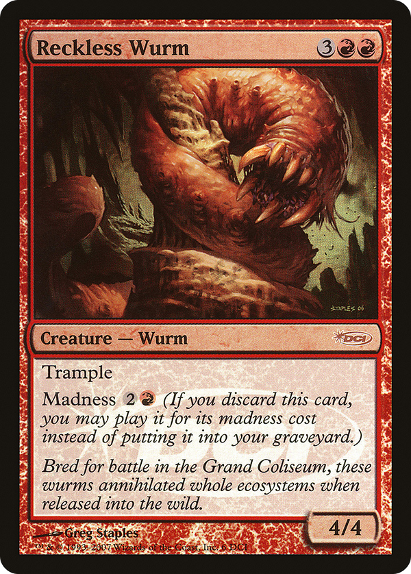 Reckless Wurm (dci)