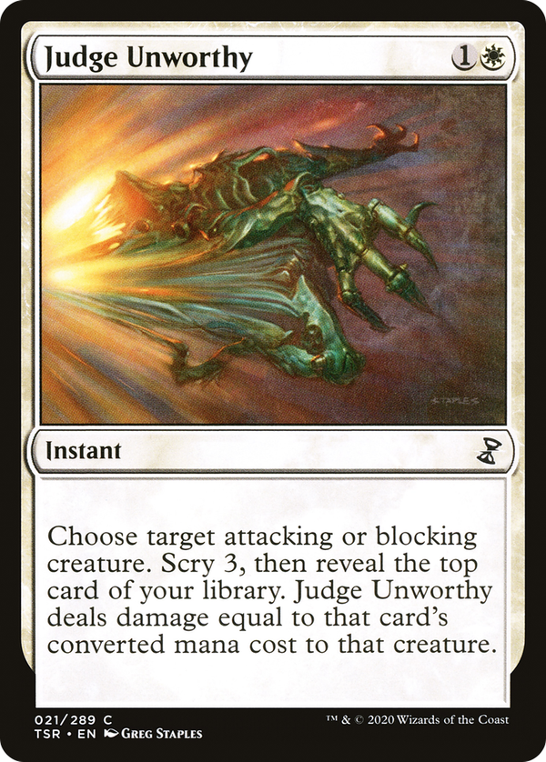 Judge Unworthy (tsr)