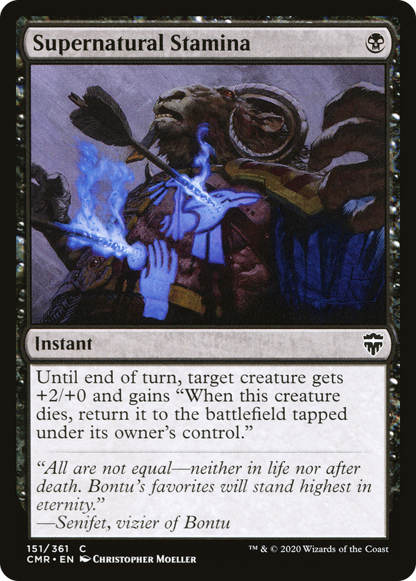 Supernatural Stamina (cmr)
