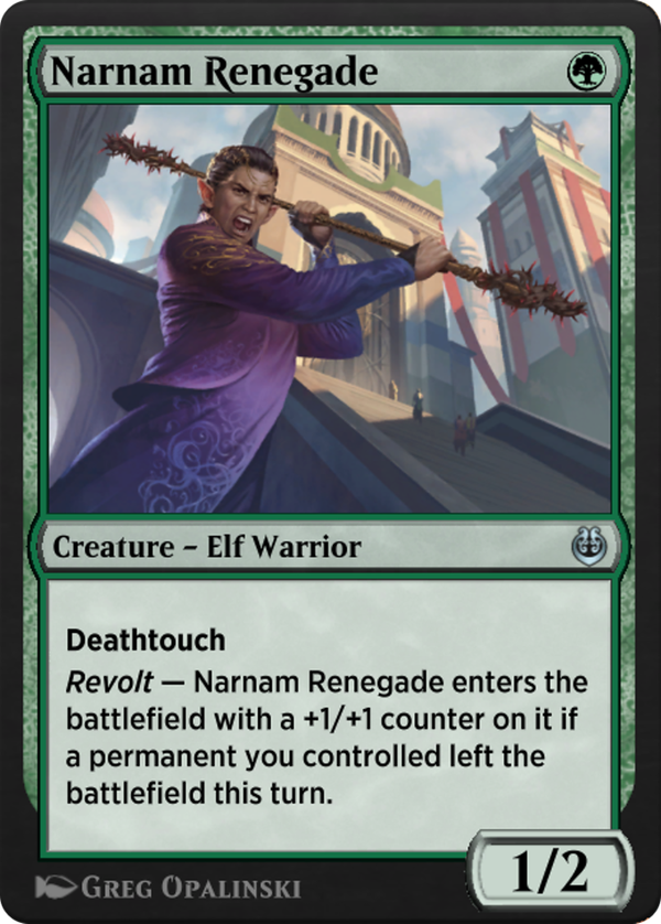 Narnam Renegade (klr)