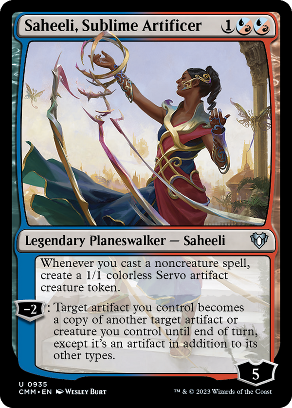 Saheeli, Sublime Artificer (cmm)