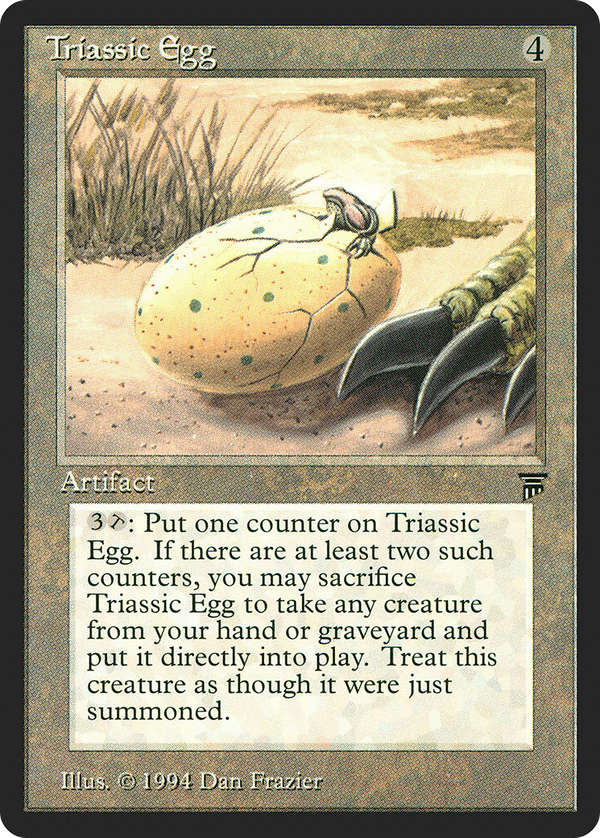 Triassic Egg (leg)