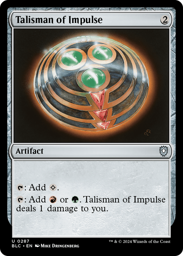 Talisman of Impulse (blc)