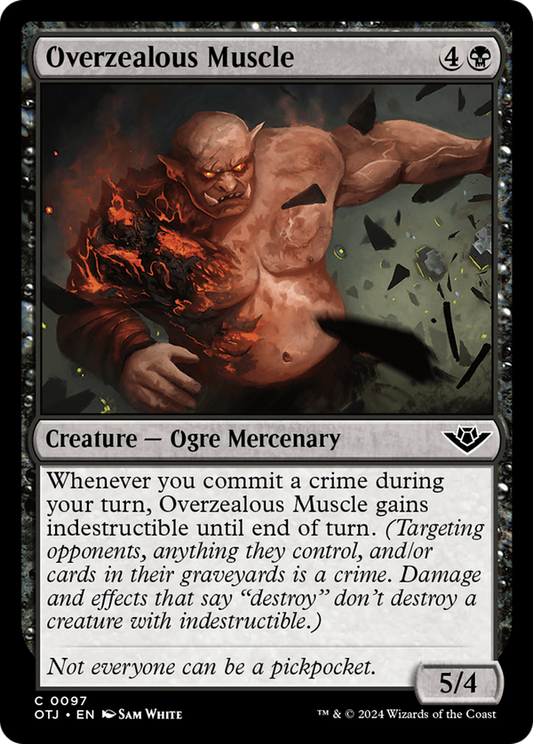 Overzealous Muscle (otj)