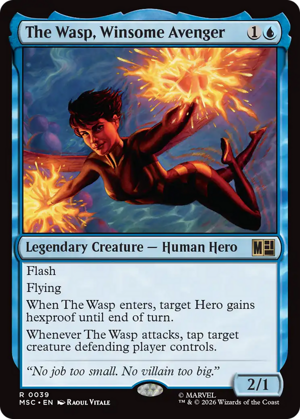 The Wasp, Winsome Avenger (msc)