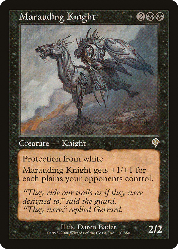Marauding Knight (inv)