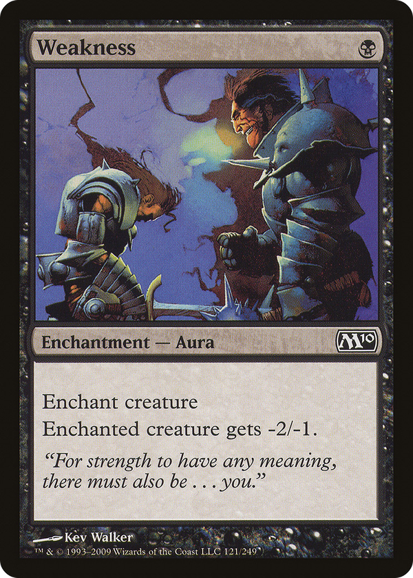 Weakness (m10)