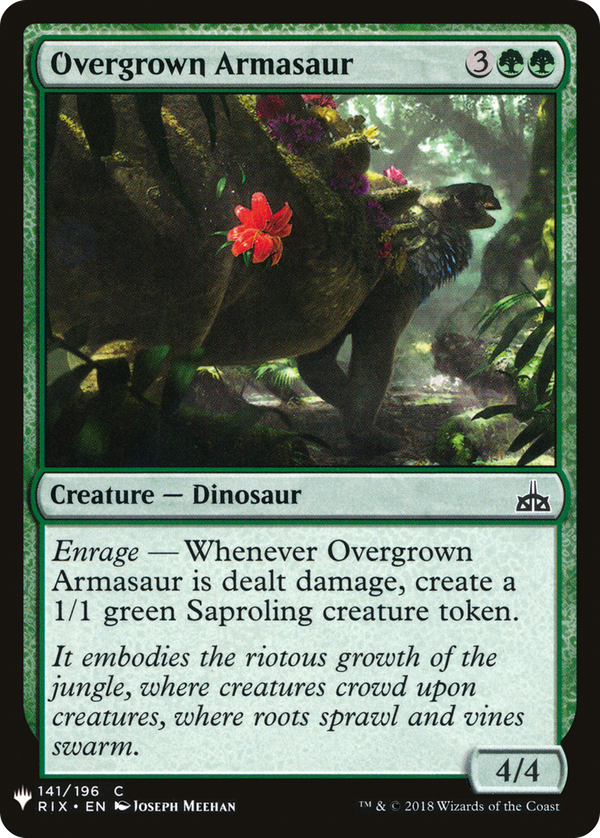 Overgrown Armasaur (plst)