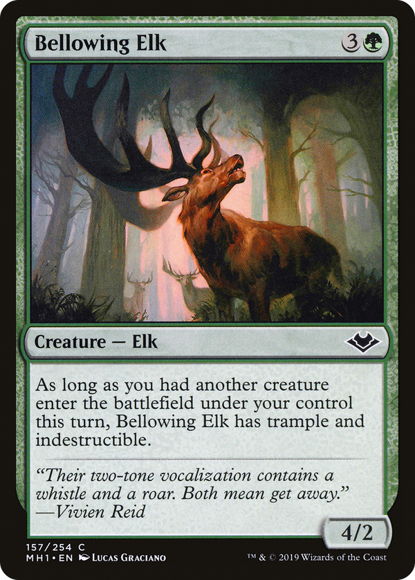 Bellowing Elk (mh1)