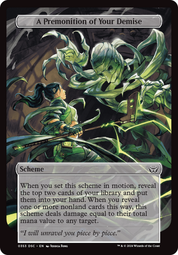 A Premonition of Your Demise (dsc)