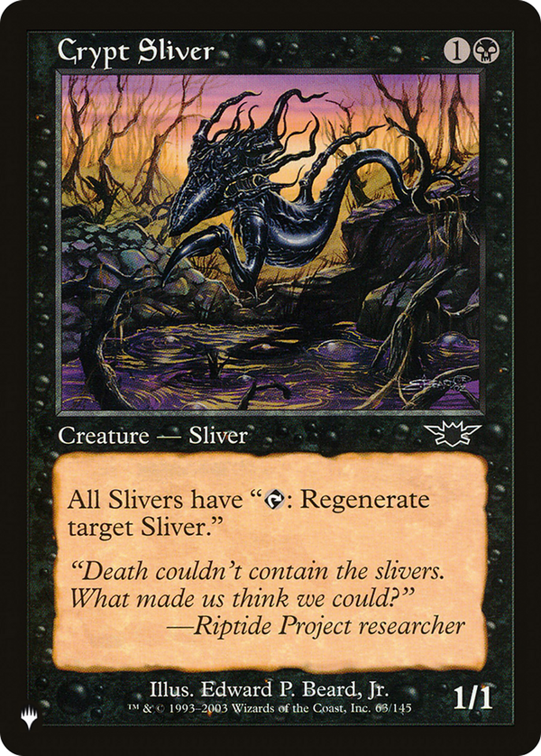 Crypt Sliver (plst)