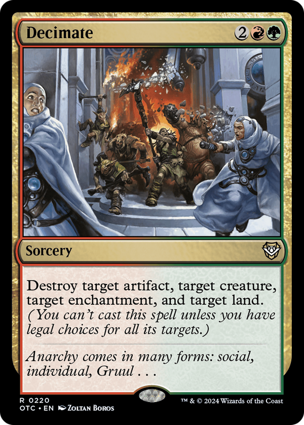 Decimate (otc)