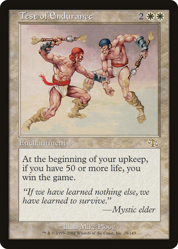 Test of Endurance (jud)