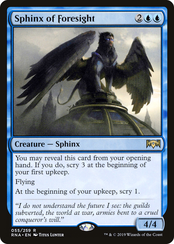 Sphinx of Foresight (rna)