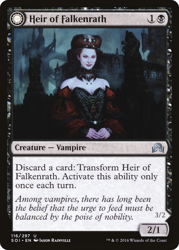 Heir of Falkenrath // Heir to the Night (soi)