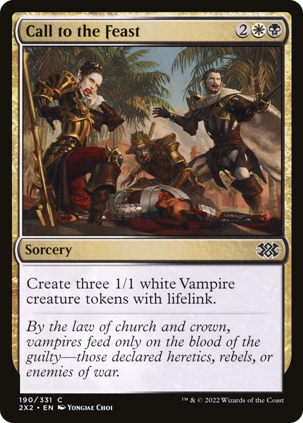 Call to the Feast (2x2)