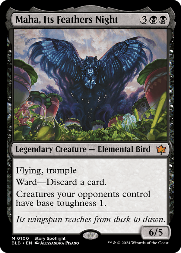 Maha, Its Feathers Night (blb)