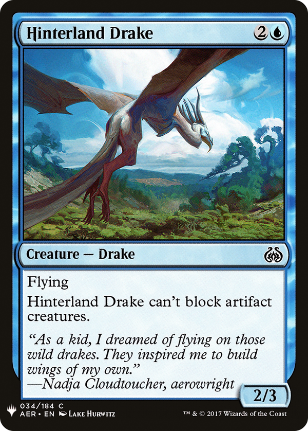 Hinterland Drake (plst)
