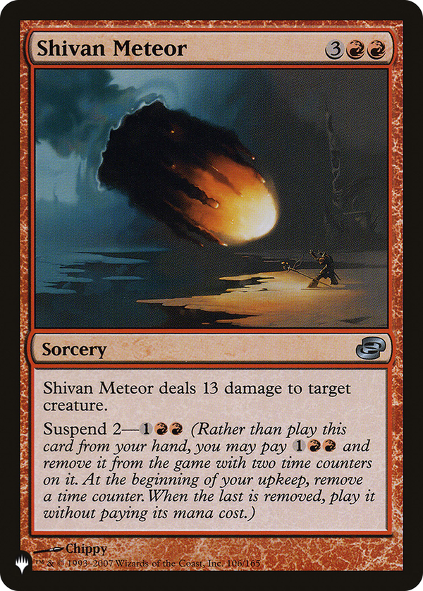 Shivan Meteor (plst)