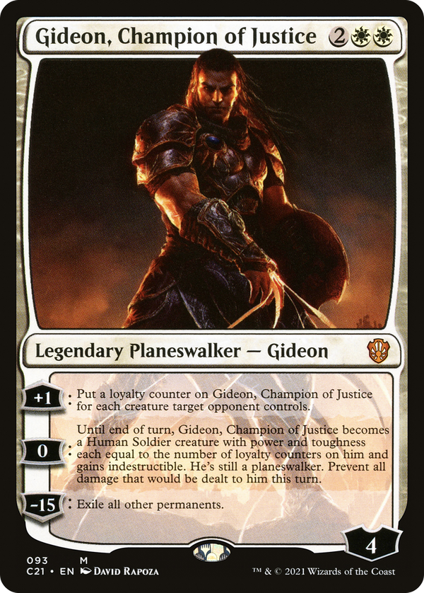 Gideon, Champion of Justice (c21)