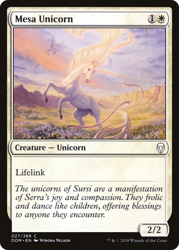 Mesa Unicorn (dom)