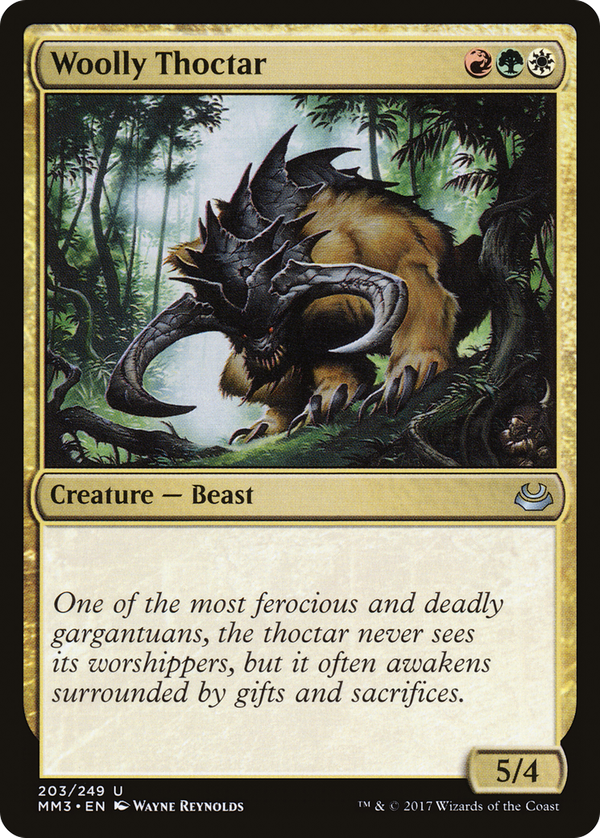 Woolly Thoctar (mm3)