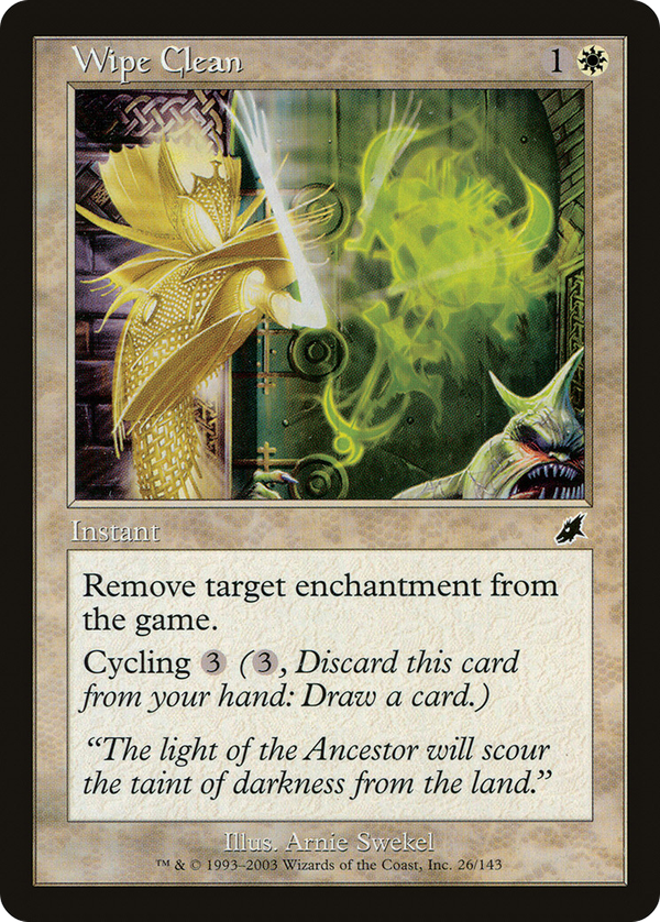 Wipe Clean (scg)