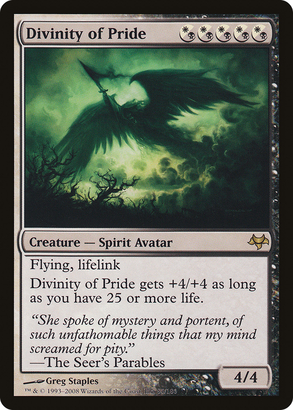 Divinity of Pride (eve)