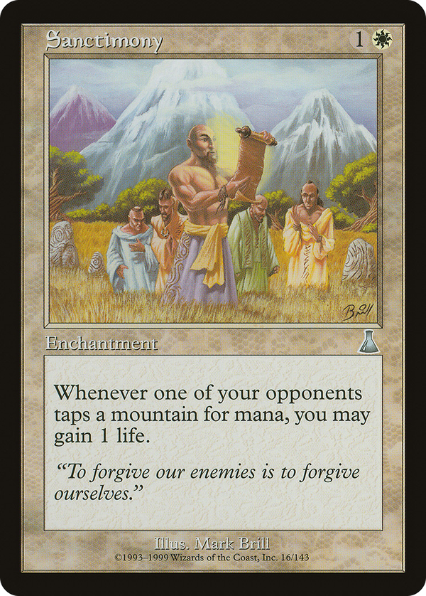 Sanctimony (uds)