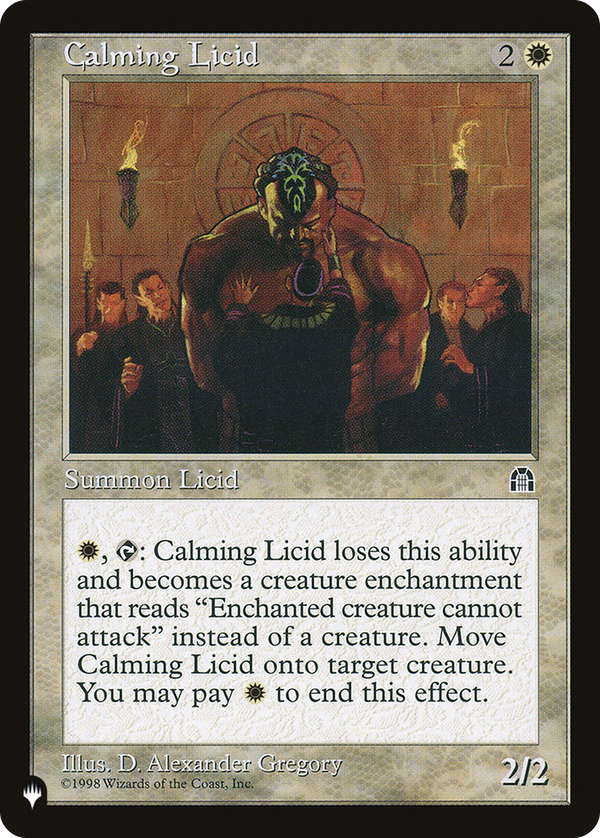 Calming Licid (plst)