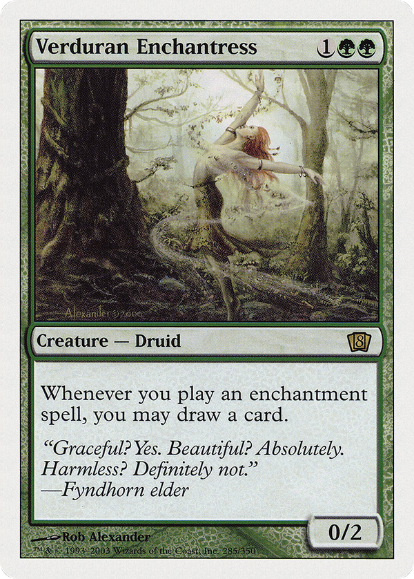 Verduran Enchantress (8ed)