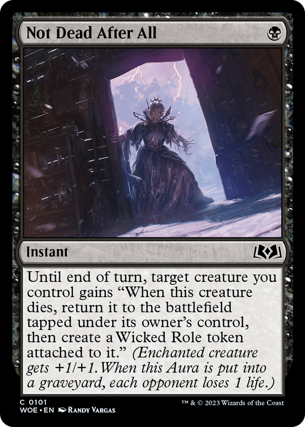 Not Dead After All (woe)