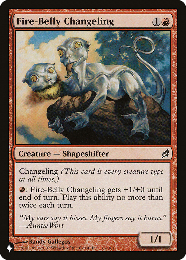 Fire-Belly Changeling (plst)