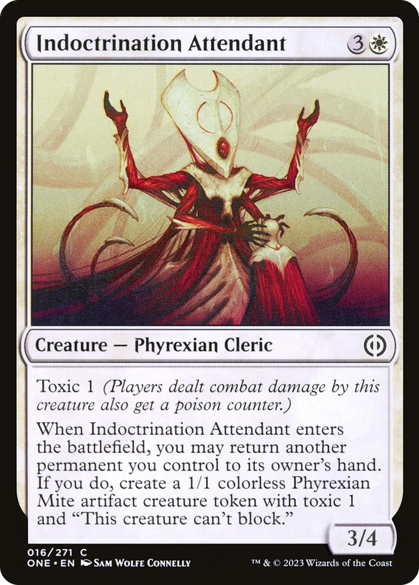 Indoctrination Attendant (one)