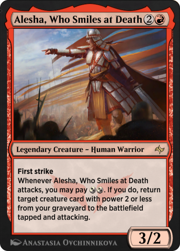 Alesha, Who Smiles at Death (ea1)