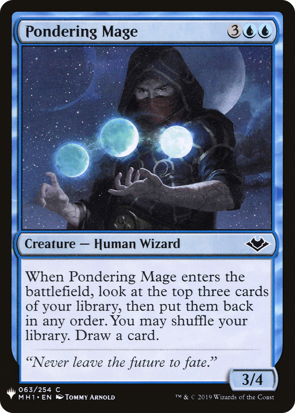 Pondering Mage (plst)