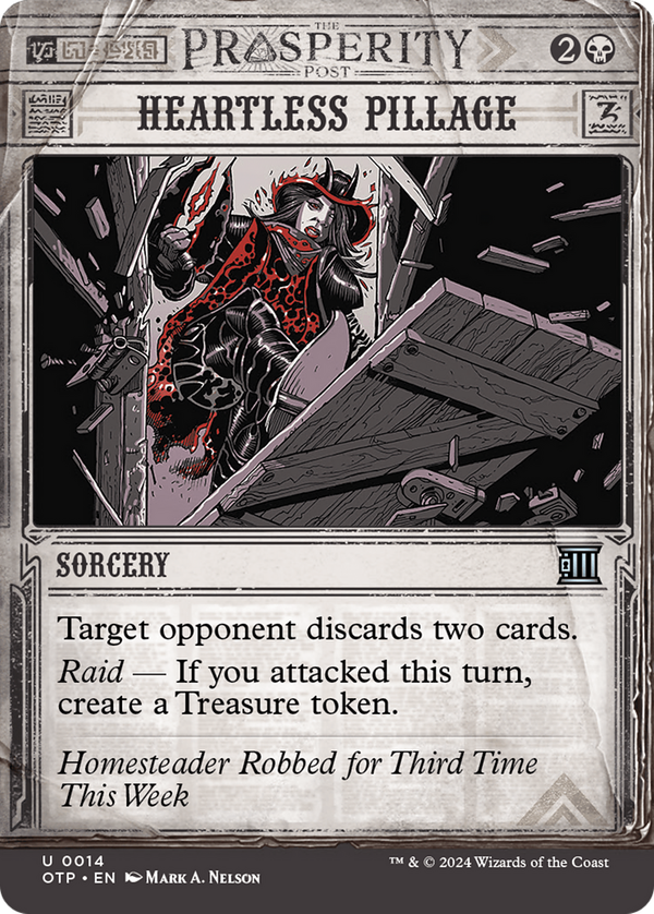Heartless Pillage (otp)