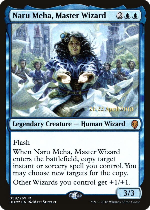 Naru Meha, Master Wizard (pdom)